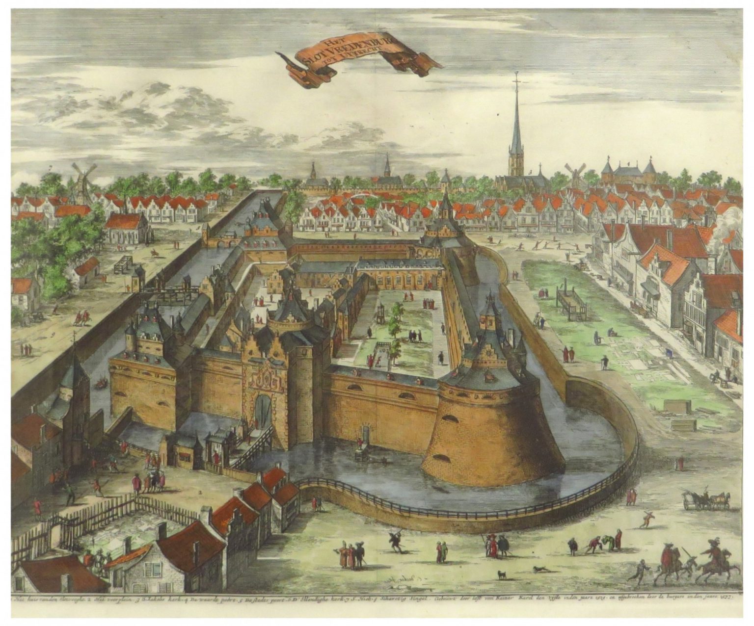 Het Slot Vredenburg tot Utrecht - Antiquariaat De Roo