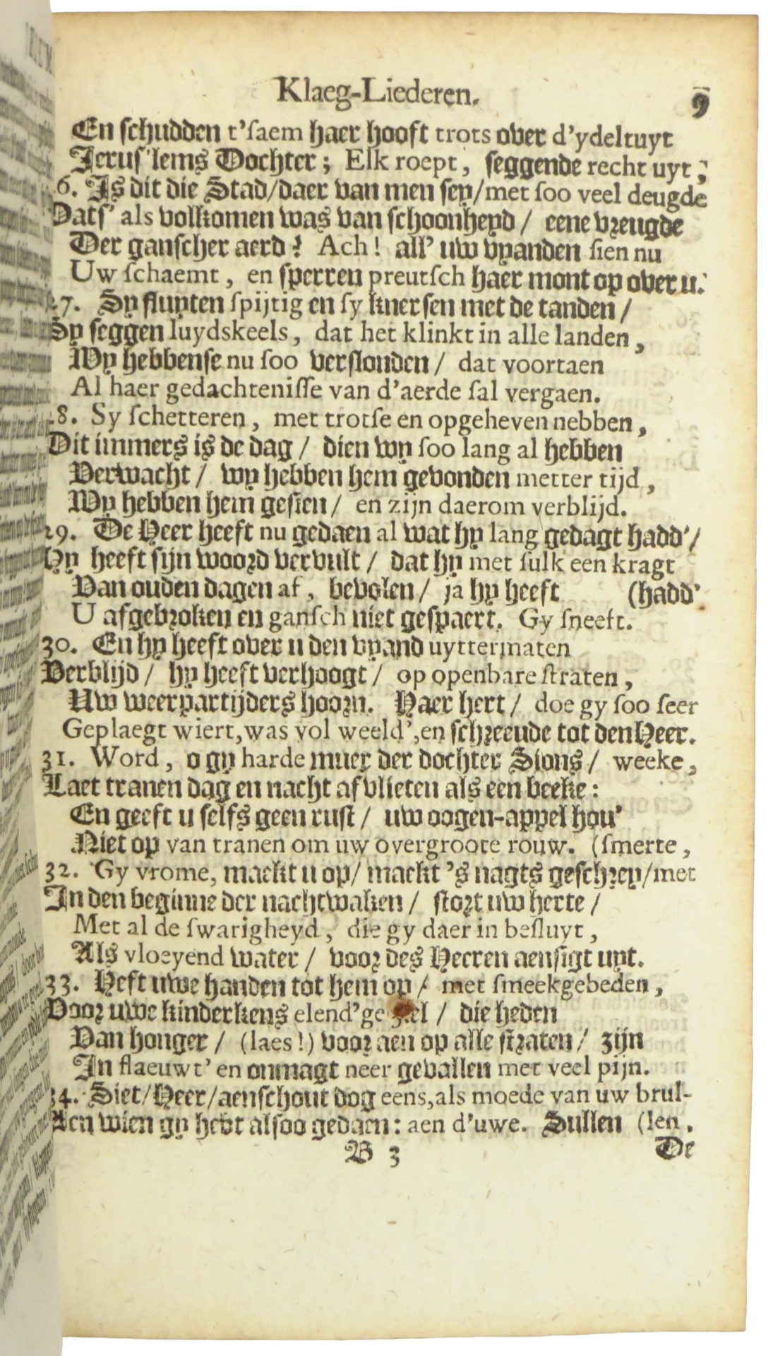 Al de Werken: W. Sluyters Buyten- Eensaem Huys- Somer- en Winter-Leven. Aenwijsende, Hoe men op een slechte en eensame plaets, buyten op 't Lant vergenoegt mag leven, meer dan in 't gewoel van groote aensienlijke Steden. Verçiert met eenige figueren, en vermeerdert met 43 bygevoegde Gesangen, van den selven Autheur, op dese stoffe en inhoudt passende. De achtsten Druk. WAARBIJ: Eybergsche Sang-Lust,mitsgaders Vreugd-en Liefde-Sangen. WAARBIJ: Gezangen van Heilige en Godvruchtige stoffe, den achtsten druk. WAARBIJ: Psalmen, Lofsangen ende Geestelyke Liedekens....vermeerdert met het Hooge-Lied Salomons / Jeremia's Klaeg-Liederen / Lof der Heilige Maegd Maria, en Triumpheerende Christus. WAARBIJ: W. Sluyters Vreugd- en Liefde-sangen. WAARBIJ: Christelyke Doods-Betrachting, den achtsten druk 1731 Gijsb.de Groot, Bestaende in verscheide Sterf-Gesangen,en Doods-Echtscheidinge en W.Sluiters Lyk-Reden. - Afbeelding 12