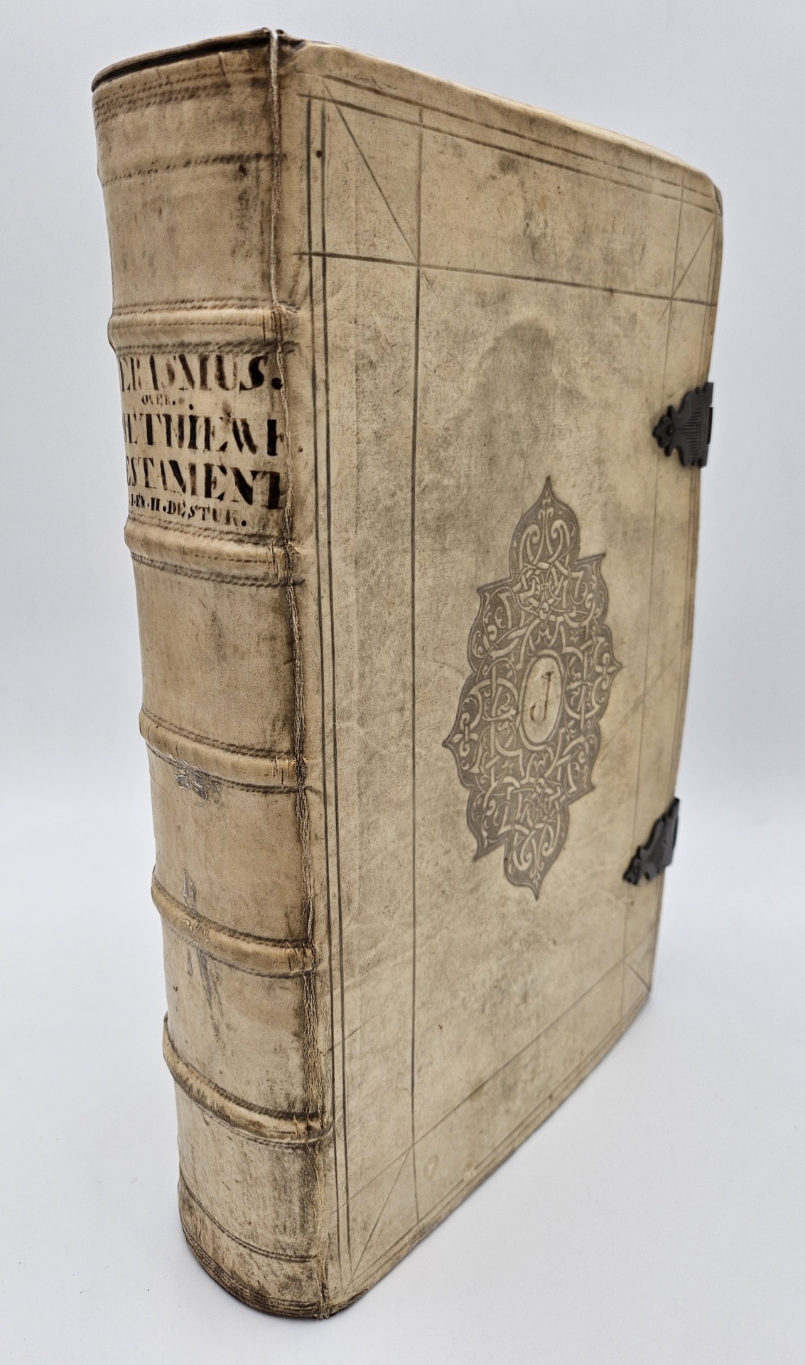 Erasmus' verklaring van het Nieuwe Testament in een fraaie band - Imagen 11