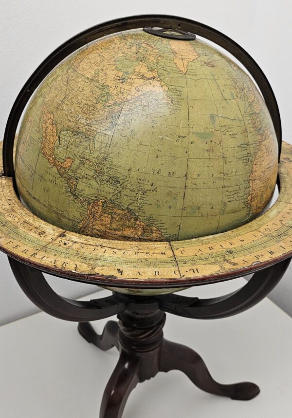 A monumental twelve inch Terrestrial globe - Afbeelding 5