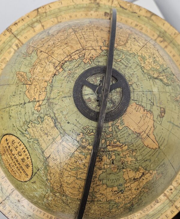 A monumental twelve inch Terrestrial globe - Afbeelding 2