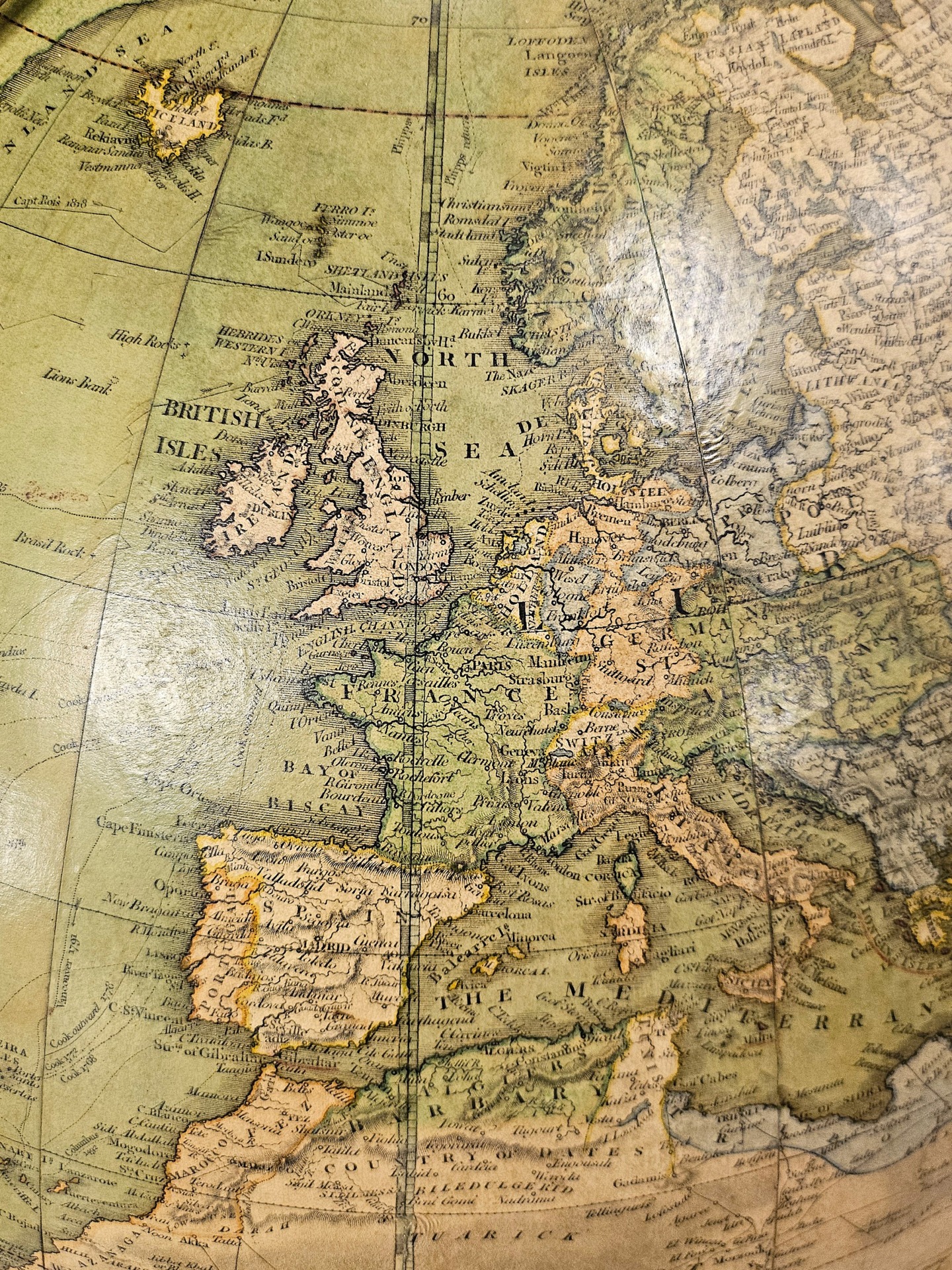 A fine and impressive Terrestrial library globe - Imagen 13