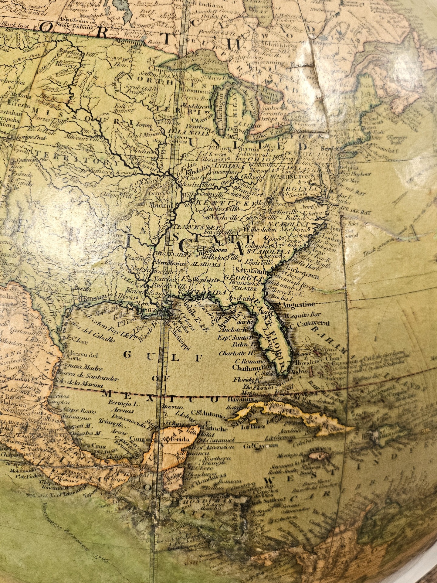 A fine and impressive Terrestrial library globe - Imagen 3