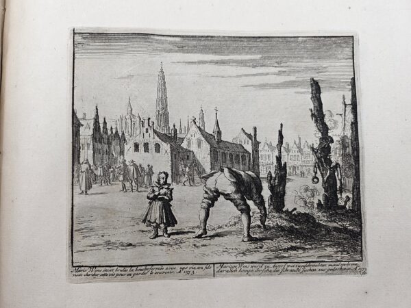 A suite of prints, representing the various martyrdoms, first produced for the MM by T.J. van Braght and now expanded - Image 8