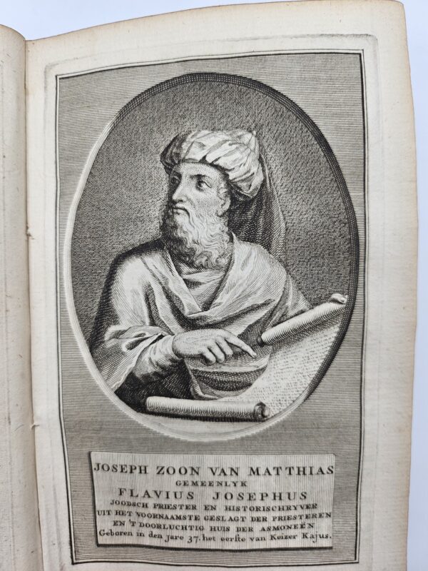 Zeer fraaie set over de historie der Joden met kaarten en gravures door Jan Luyken - Imagen 7