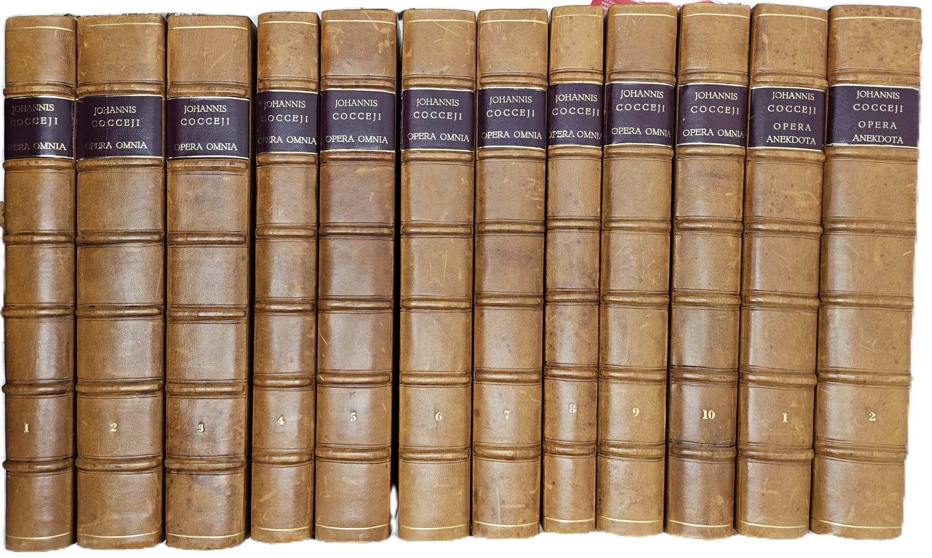 Most authoritative, third edition of Coccejus's collected works, edited posthumously.